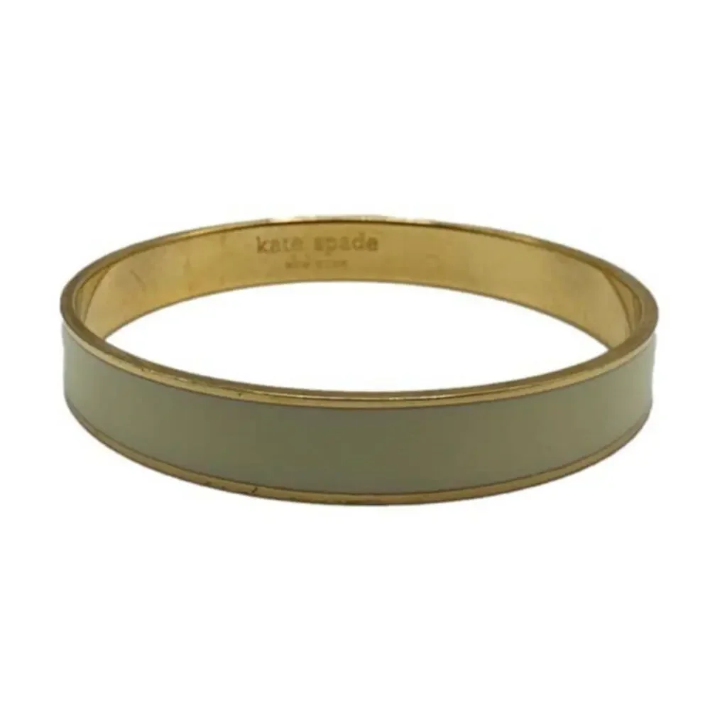 KATE SPADE New York Creme De La Cereme Enamel Bangle Bracelet - Picture 4 of 4